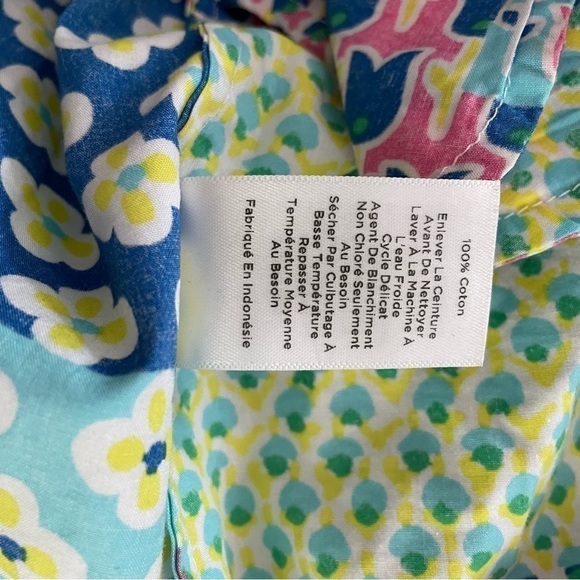 Talbots Belted Shirt Dress size 6 petites - Picture 11 of 12